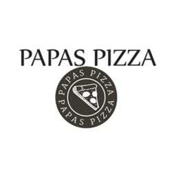 Papas Pizza Varde logo.
